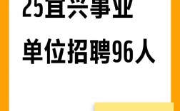 2025宜兴事业单位招啥岗？咋报名？
