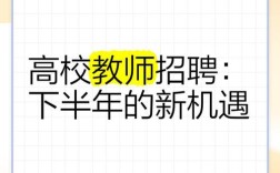 即墨赴高校招聘教师招聘