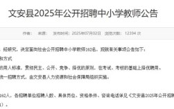 2025文安县教师招聘何时开始？