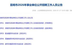 昆明市事业单位招考公告有哪些新变化？