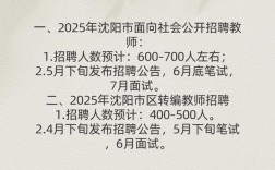 沈阳市小学招聘教师招聘