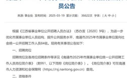 南通开发区事业单位招聘何时开始？