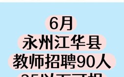 2025永州教师招聘何时开始？