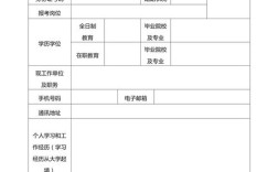 中原银行校招应聘表如何高效填写？