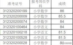 特岗教师招聘笔试成绩查询
