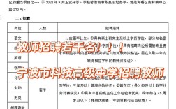 宁波2025教师招聘何时启动？有何新变化？