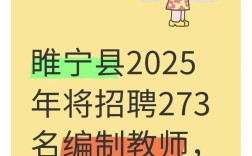 2025睢宁事业单位招聘何时开始？