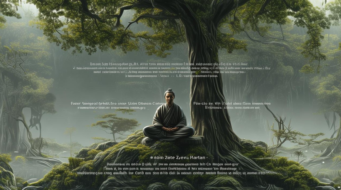 禅画攻略，如何通过禅画实现心灵与自然的深度对话？-图2