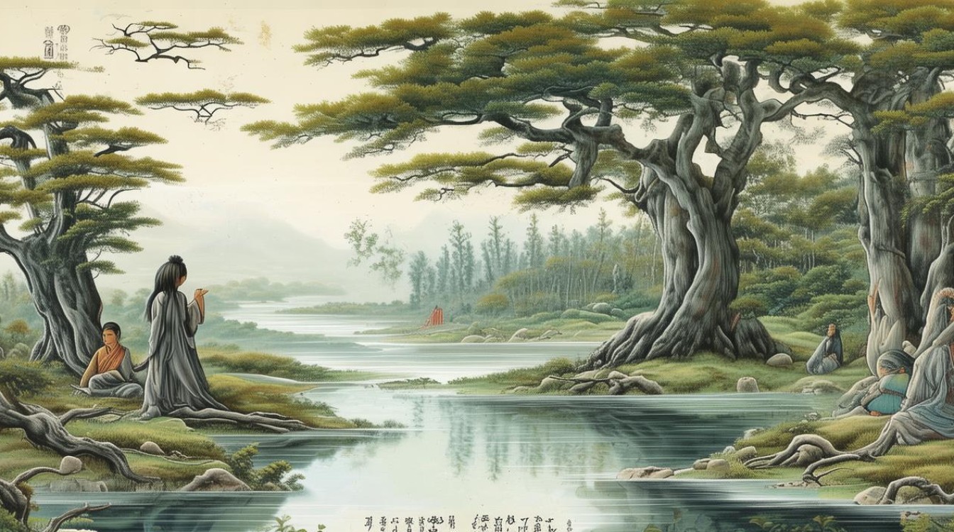 禅画攻略，如何通过禅画实现心灵与自然的深度对话？-图4