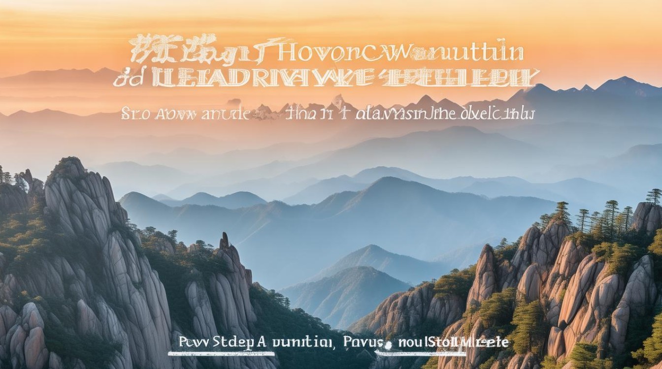 黄山自驾二日游最佳路线怎么安排？-图1