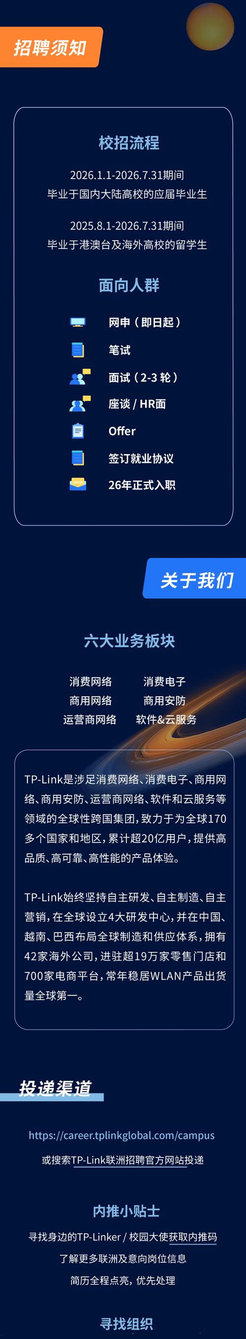 TP-LINK浙大校招有何亮点与要求？-图2