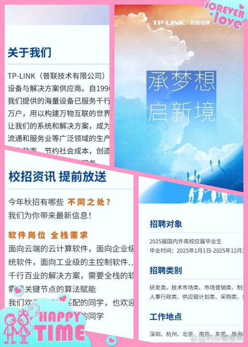 TP-LINK 2025校招何时开启？岗位要求如何？-图2