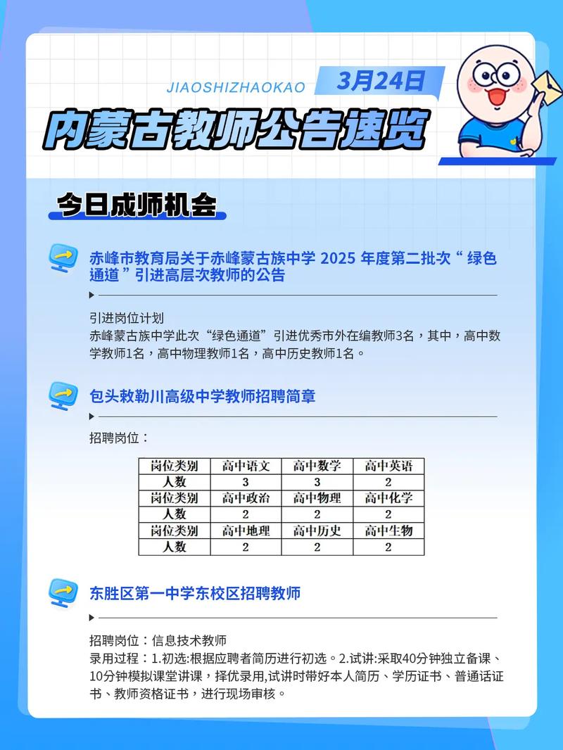 呼和浩特2025教师招聘何时启动?-图2 呼和浩特2025教师招聘何时启动?-图2