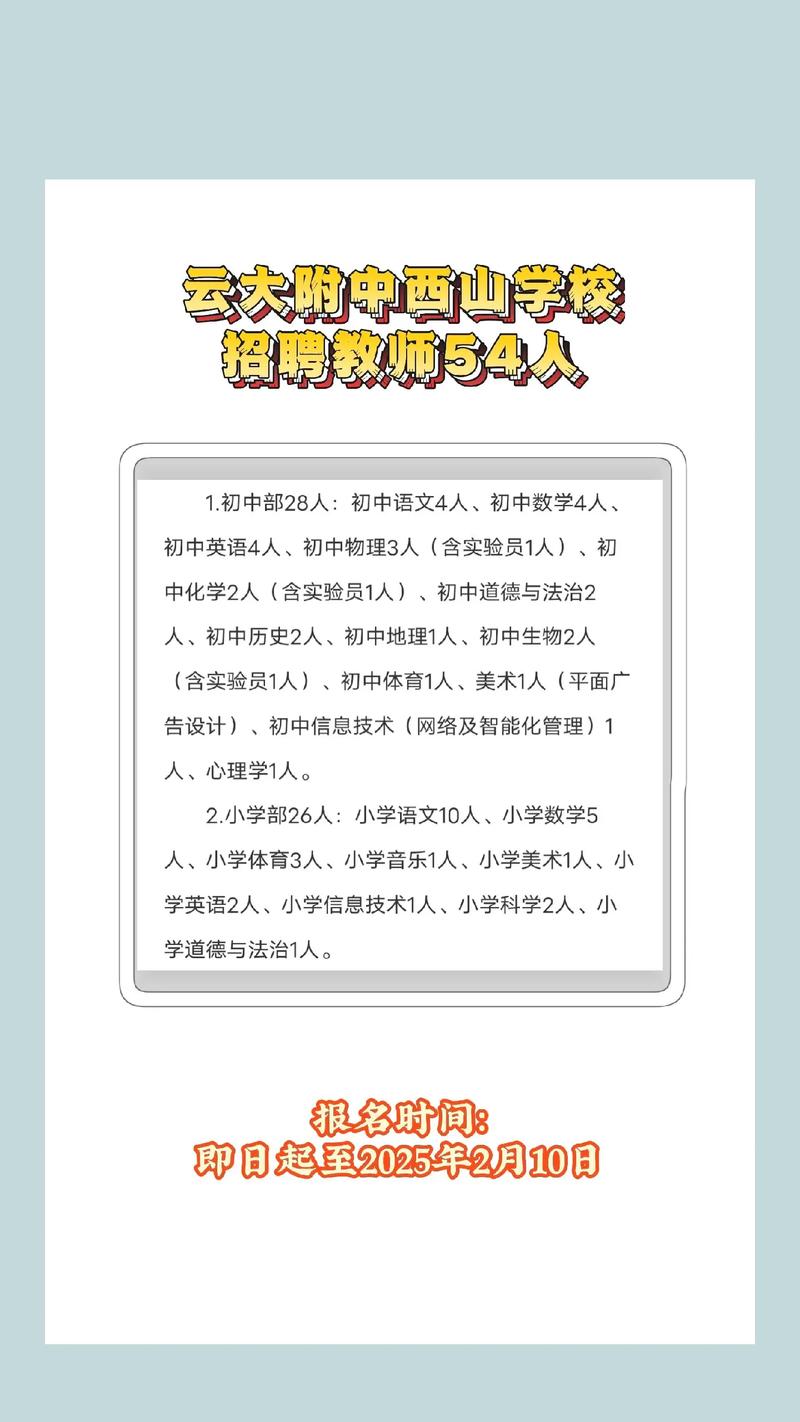 2025昆明教师招聘何时启动？-图3