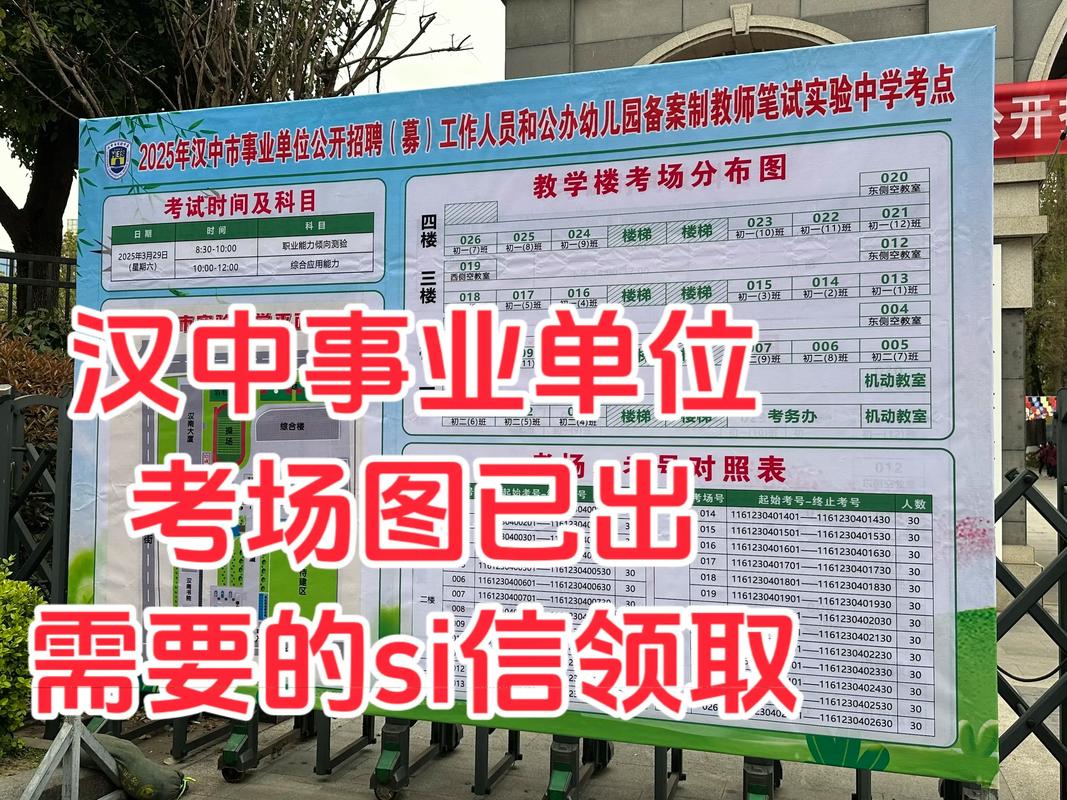 2025汉中事业单位面试分组何时公布？-图3