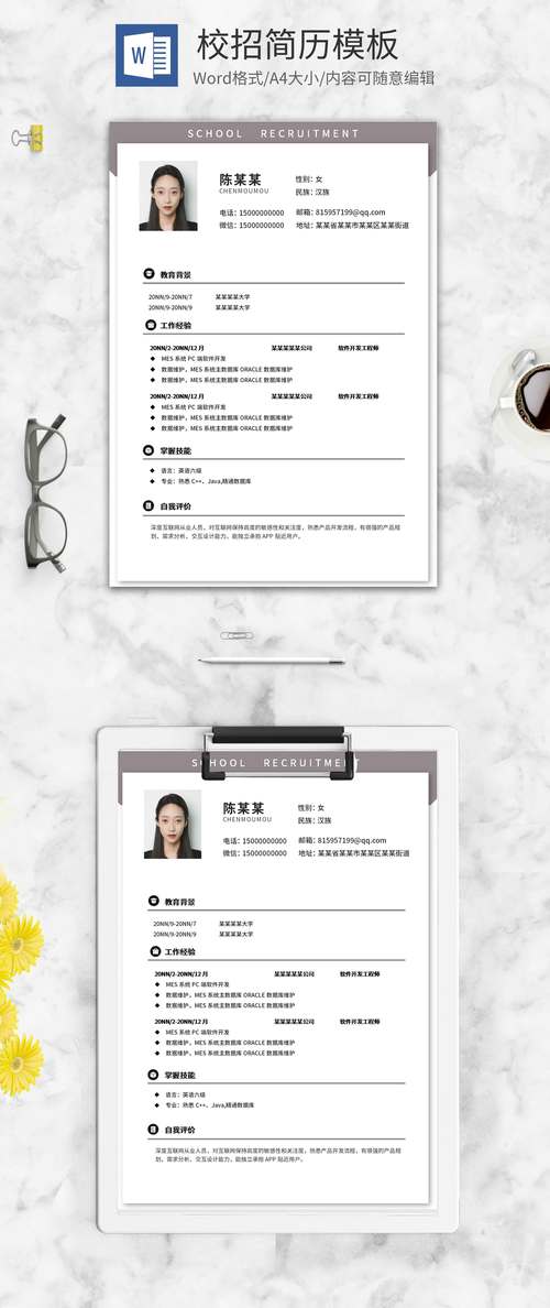 校园招聘可以电子简历吗-图1