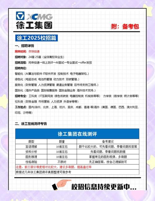 徐工2025校招何时启动？岗位怎么投？-图1