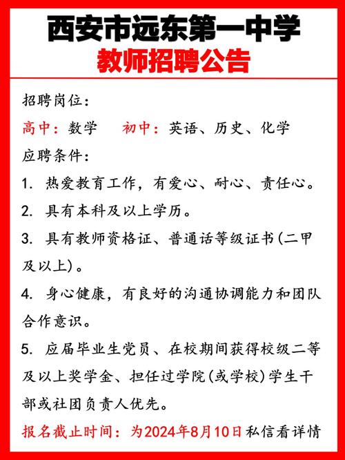 西安市第一中学教师招聘条件是什么?-图1 西安市第一中学教师招聘条件是什么?-图1