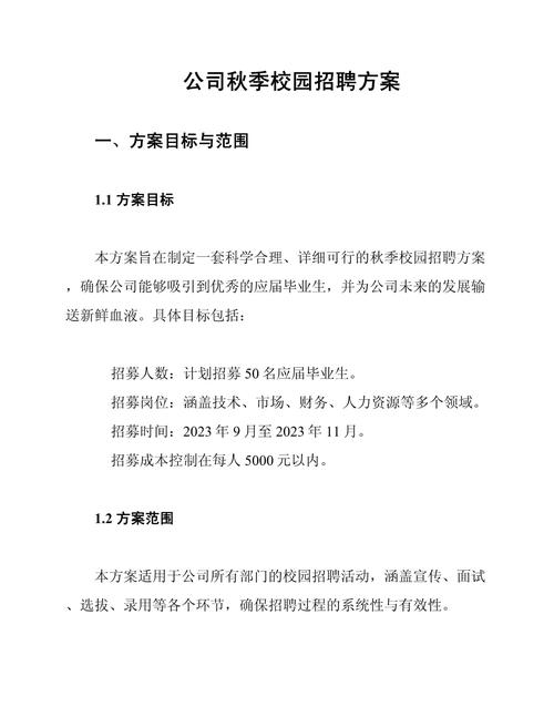 沃尔玛校园招聘方案有何亮点与策略？-图2