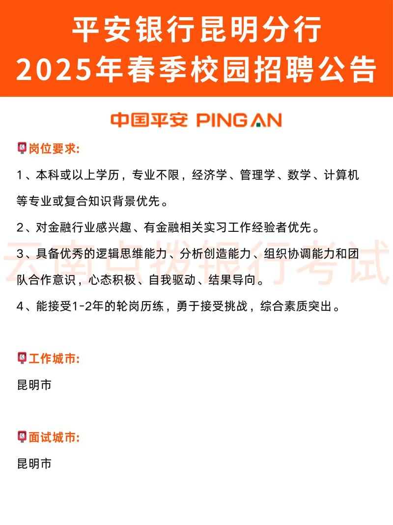 平安银行 春季校园招聘-图1