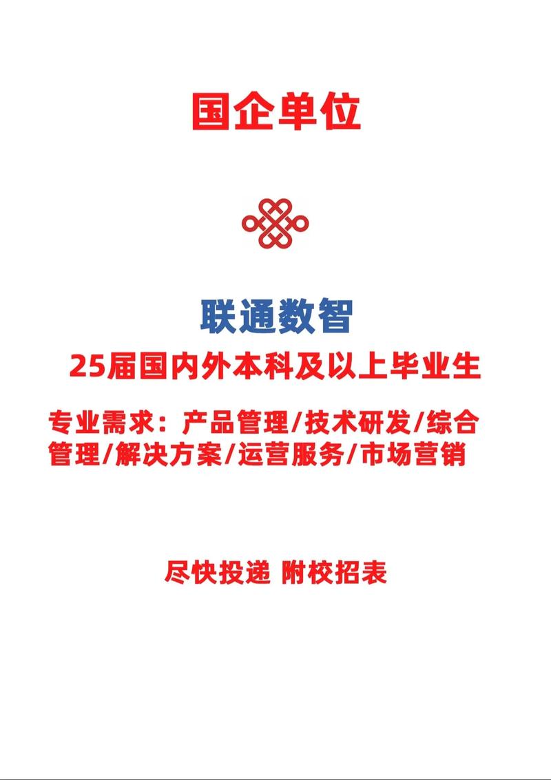 联通2025校招何时启动？有哪些岗位？-图2