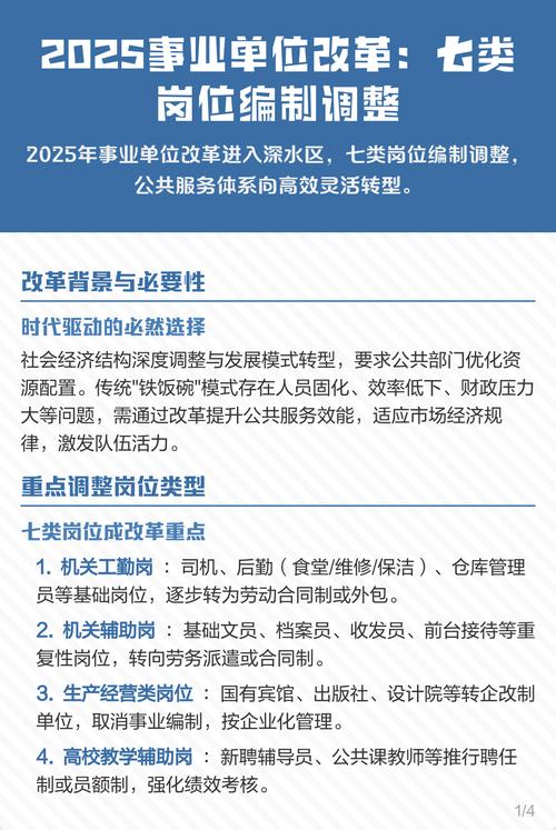 2025事业单位改革后，编制和待遇会变吗？-图1