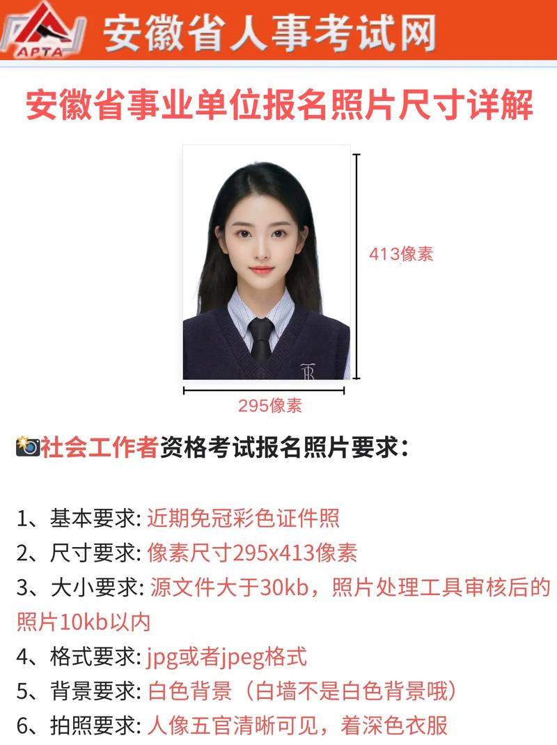 红河州事业单位报名照有什么要求？-图2