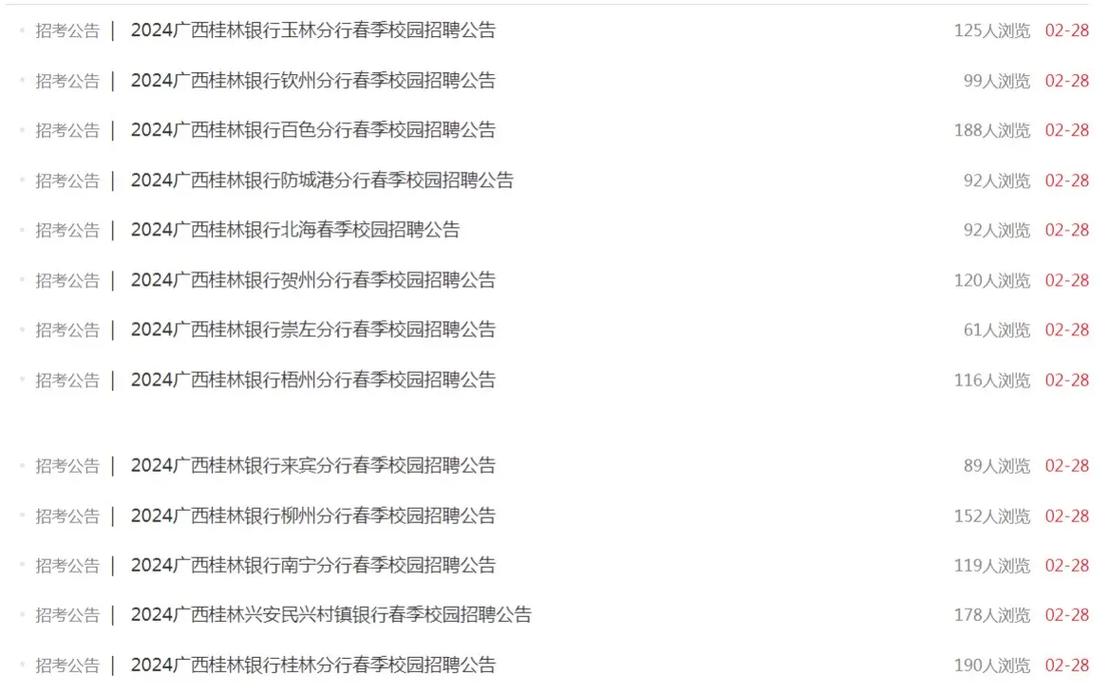 广西桂林银行校园招聘有何新动向？-图2