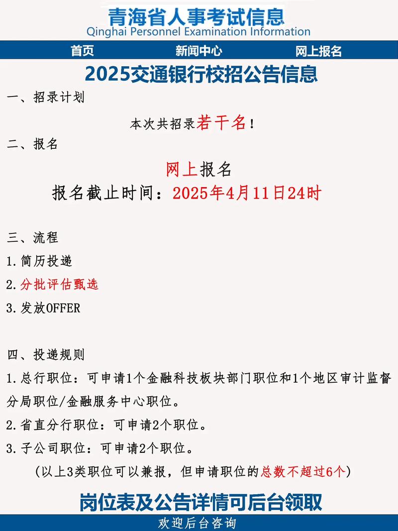 交行2025校招何时启动？岗位有何新变化？-图1