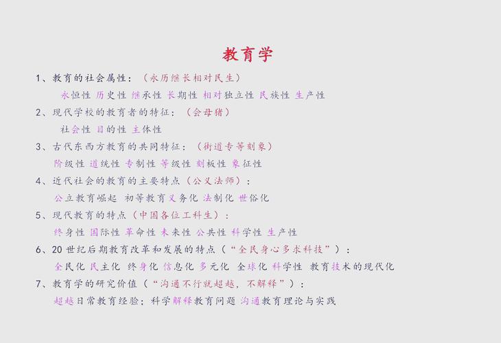 教师招聘教育学考试重点有哪些?-图1 教师招聘教育学考试重点有哪些?-图1