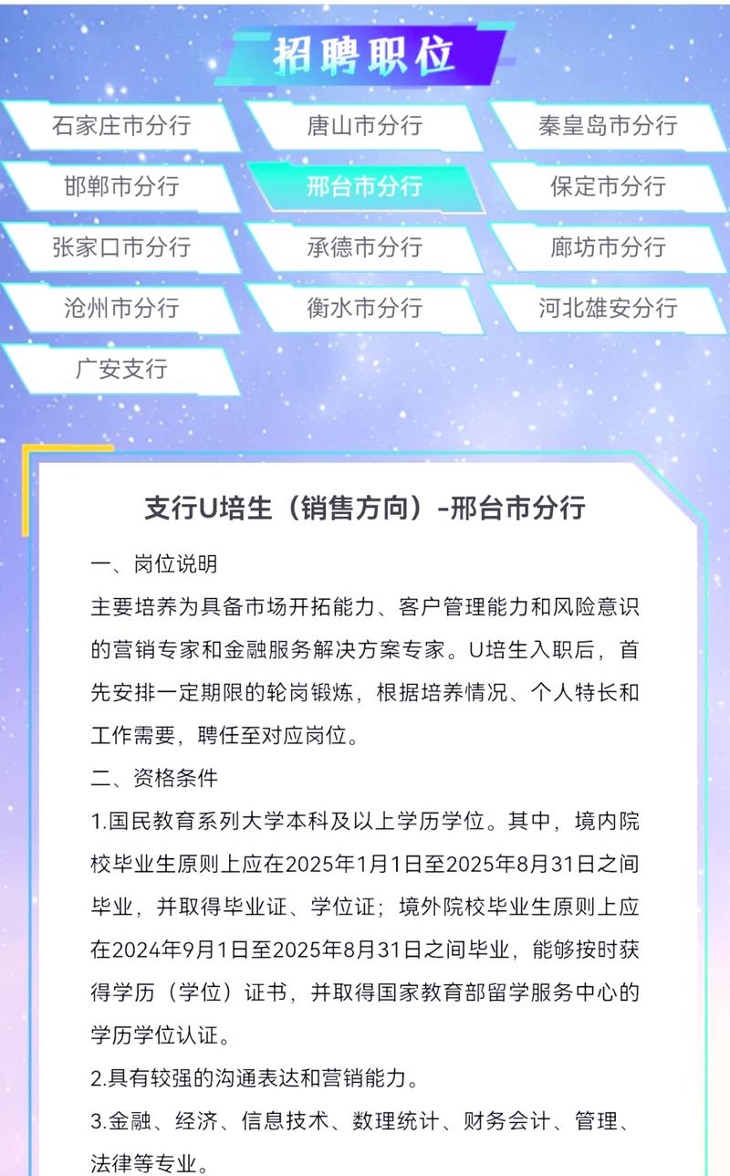 河北台2025校招有何岗位与要求?-图1 河北台2025校招有何岗位与要求?-图1