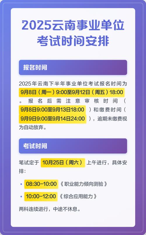 2025云南事业单位何时招考?-图2 2025云南事业单位何时招考?-图2