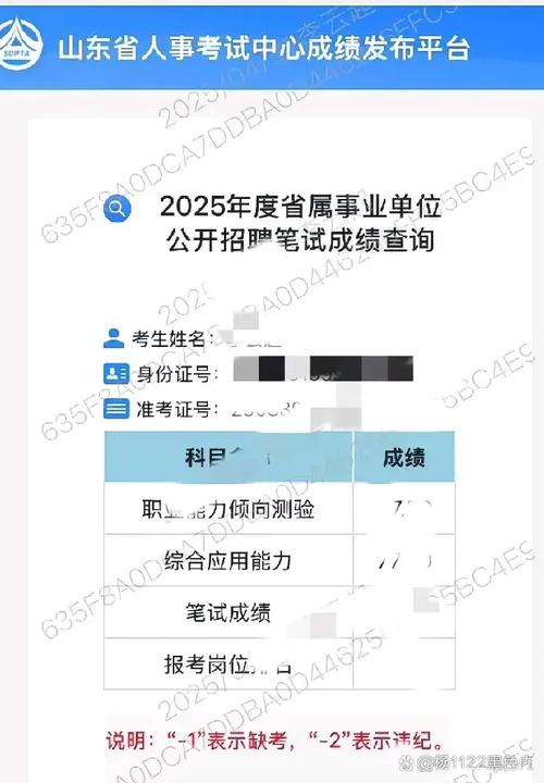 山东事业单位成绩何时可查？-图1
