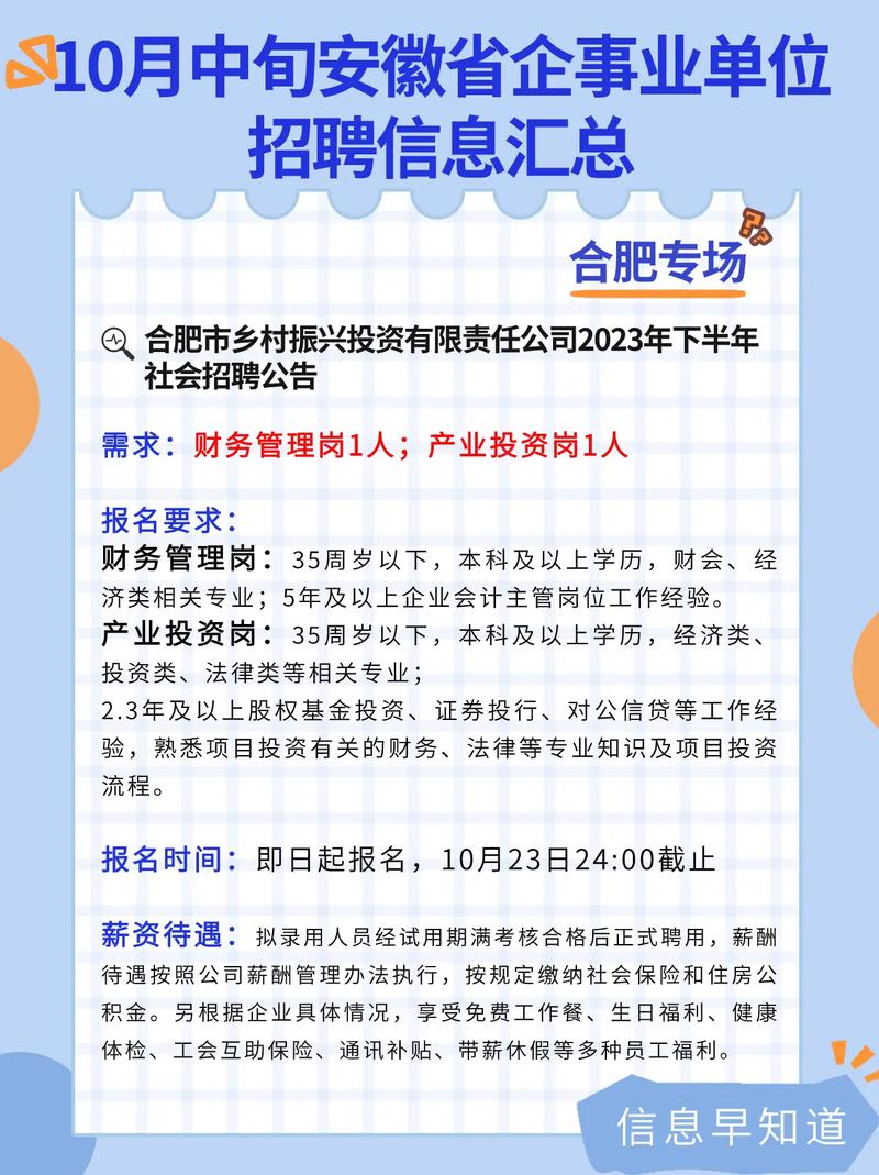 安徽企事业单位最新招聘信息有哪些?-图1 安徽企事业单位最新招聘信息有哪些?-图1